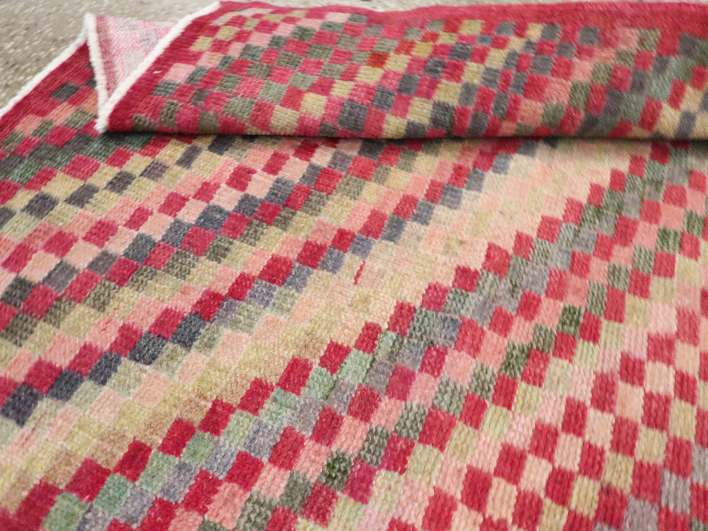 Vintage Turkish Anatolian Throw Rug, No.20843 - Gss