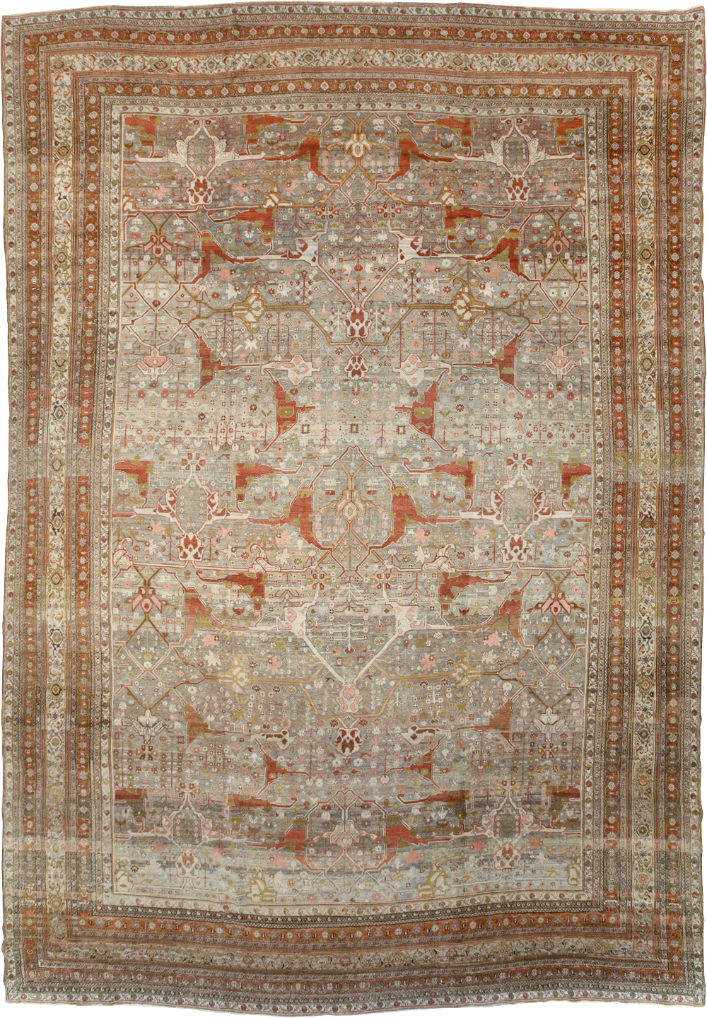 Antique Persian Bidjar Carpet, No.20856 - Gss