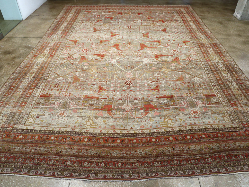 Antique Persian Bidjar Carpet, No.20856 - Gss