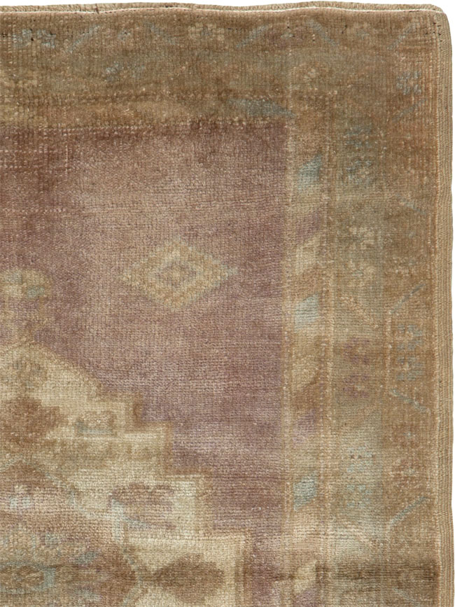 Antique Turkish Oushak Rug, No.20881 - Gss