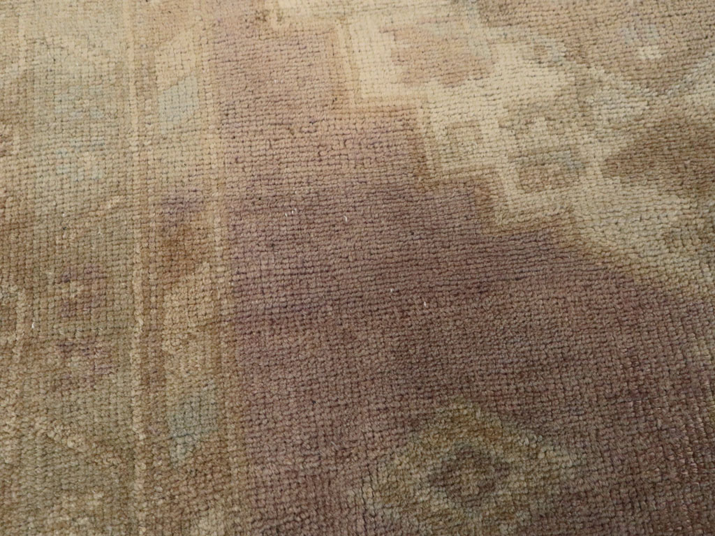 Antique Turkish Oushak Rug, No.20881 - Gss