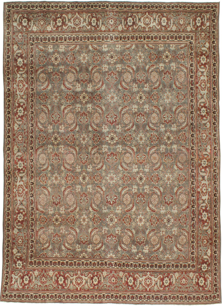 Antique Persian Tabriz Rug, No.20887 - Gss