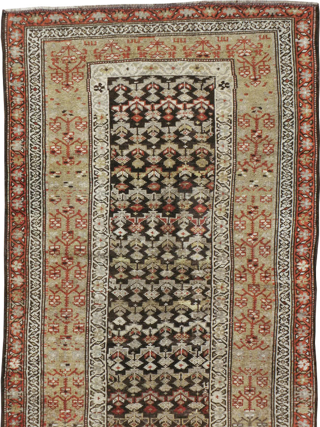 Vintage Persian Malayer Runner, No.20890 - Gss