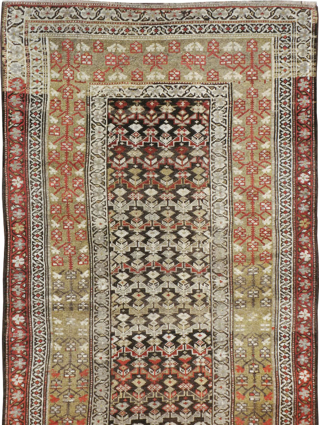 Vintage Persian Malayer Runner, No.20890 - Gss
