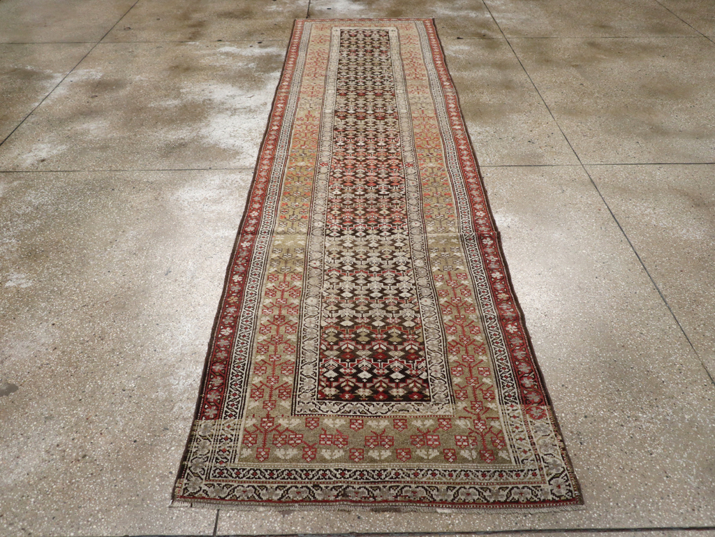Vintage Persian Malayer Runner, No.20890 - Gss