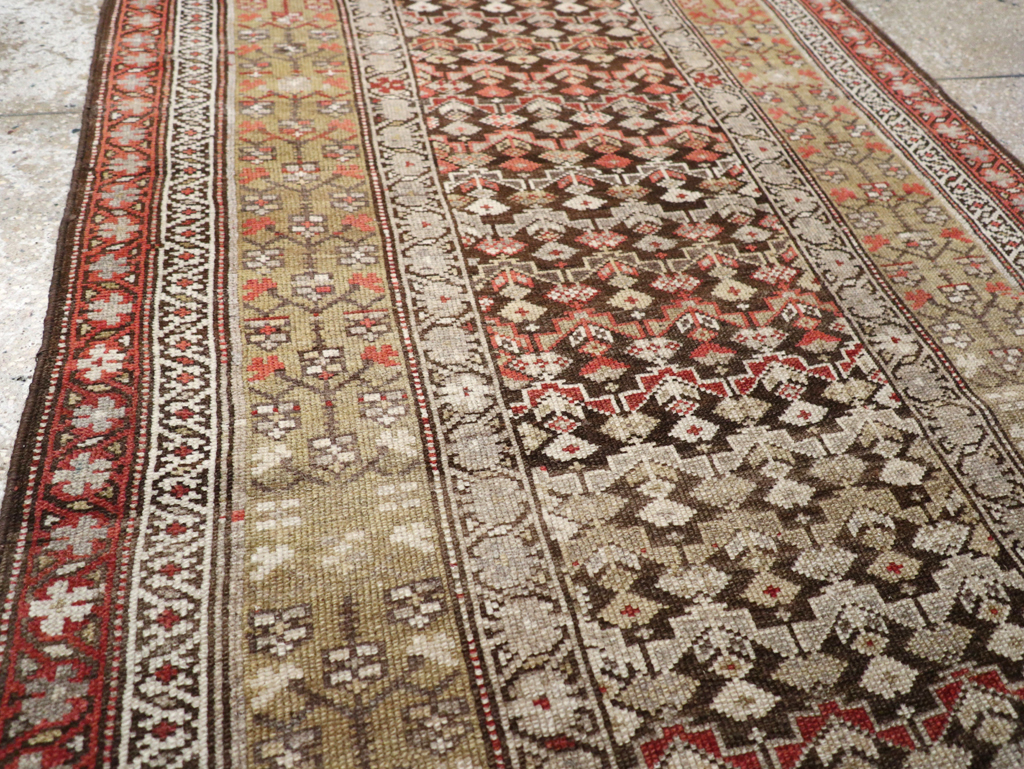Vintage Persian Malayer Runner, No.20890 - Gss