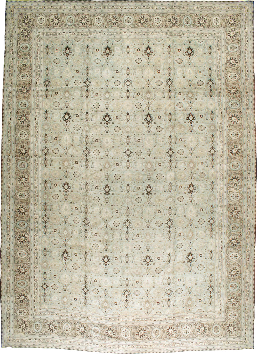 Antique Persian Tabriz Carpet, No.20903 - Gss