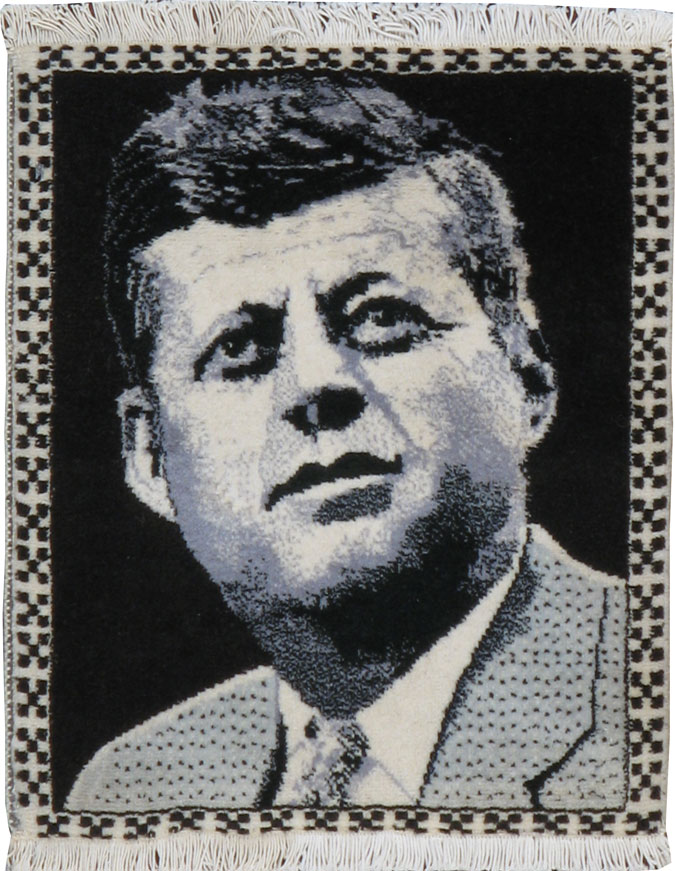 Vintage Persian Tabriz Pictorial Rug, No.20905 - Gss