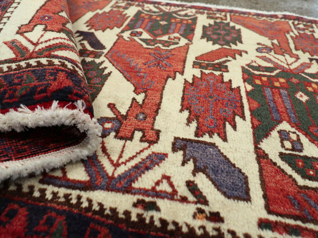 Vintage Persian Afshar Rug, No.20916 - Gss