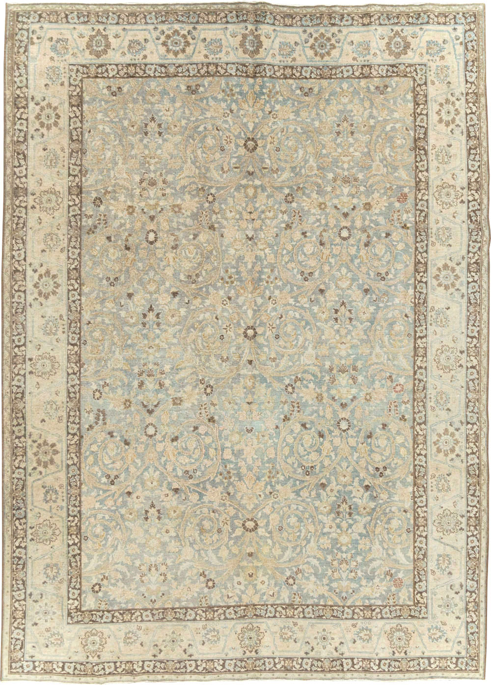 Antique Persian Tabriz Carpet, No.20917 - Gss