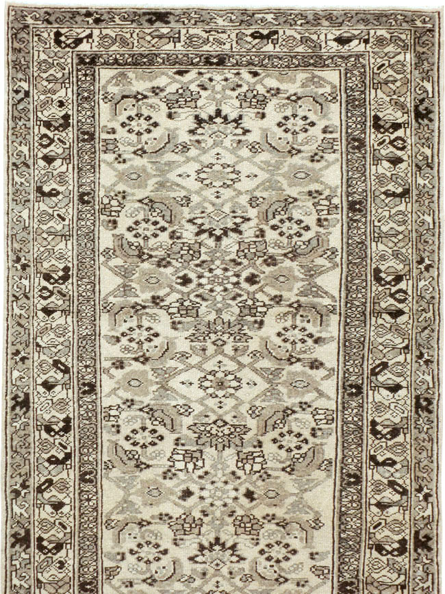 Vintage Persian Malayer Runner, No.20922 - Gss