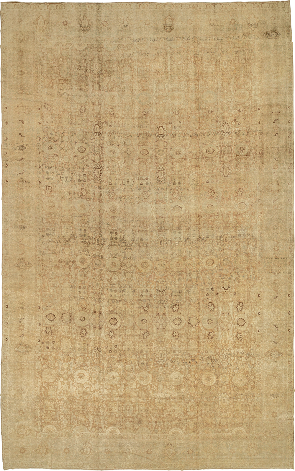Antique Persian Lavar Kerman Carpet, No.20925 - Gss