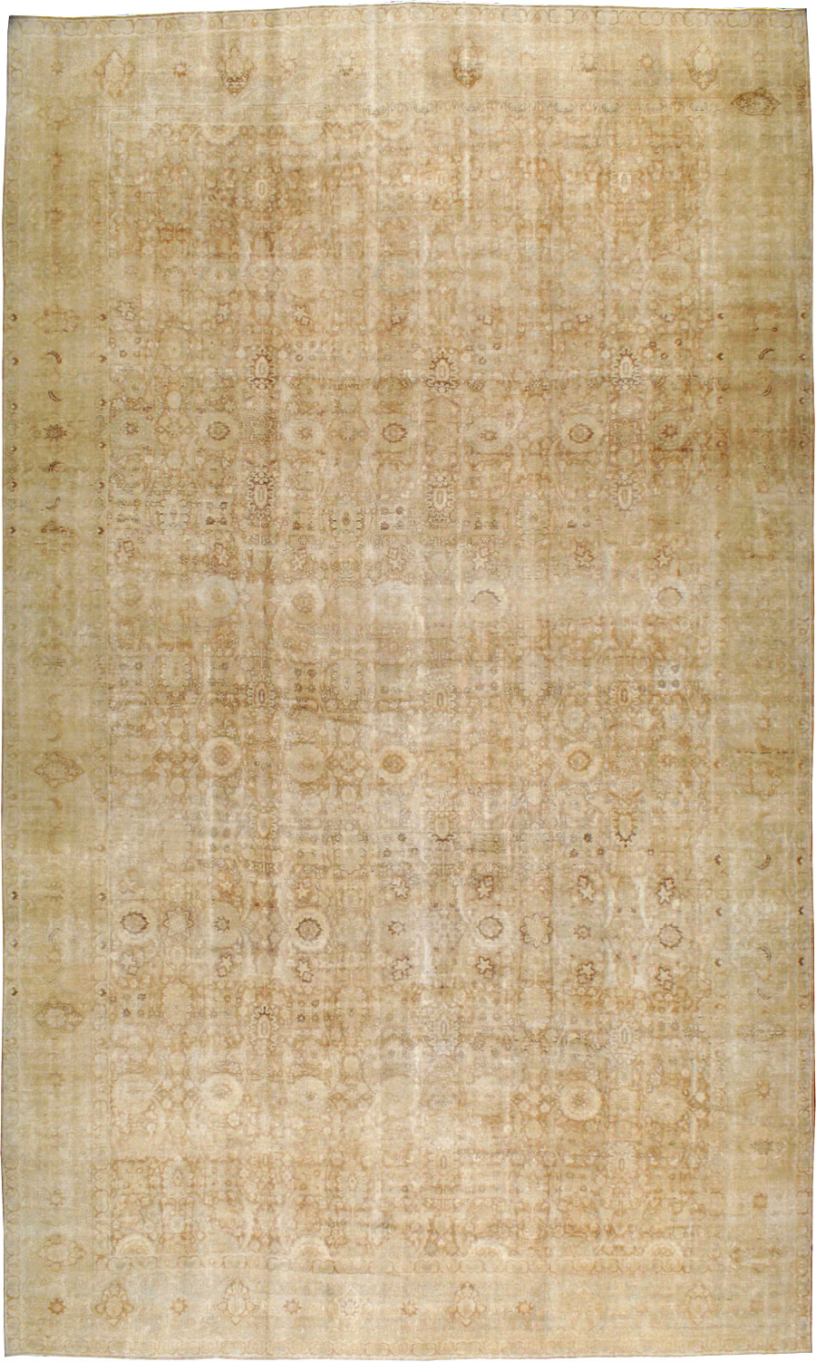 Antique Persian Lavar Kerman Carpet, No.20925 - Gss