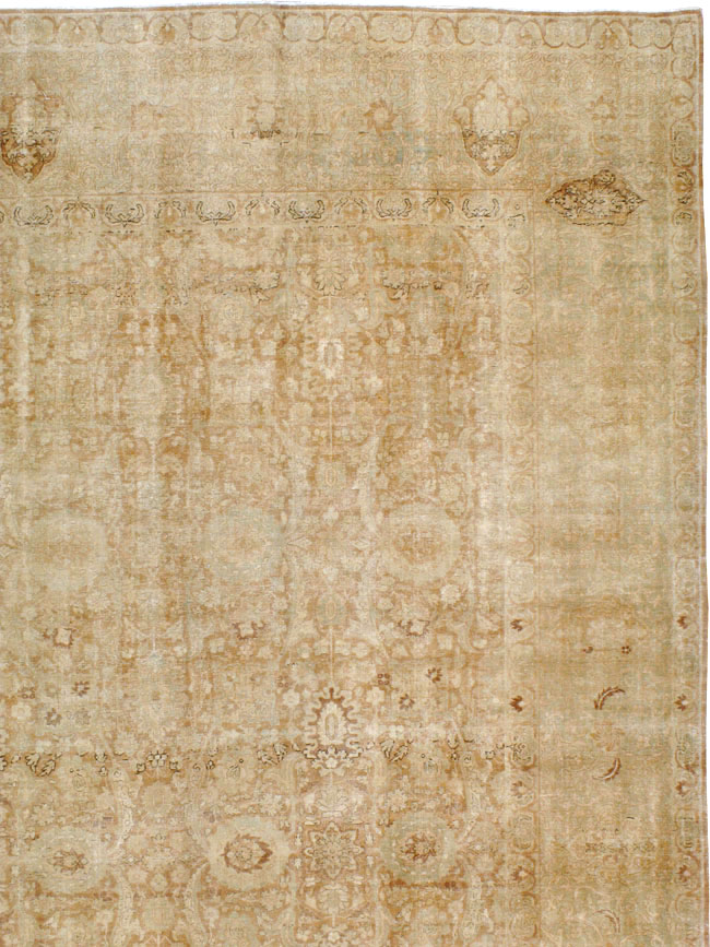 Antique Persian Lavar Kerman Carpet, No.20925 - Gss