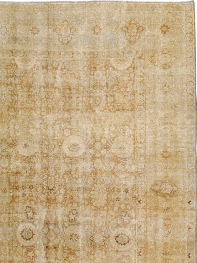 Antique Persian Lavar Kerman Carpet, No.20925 - Gss