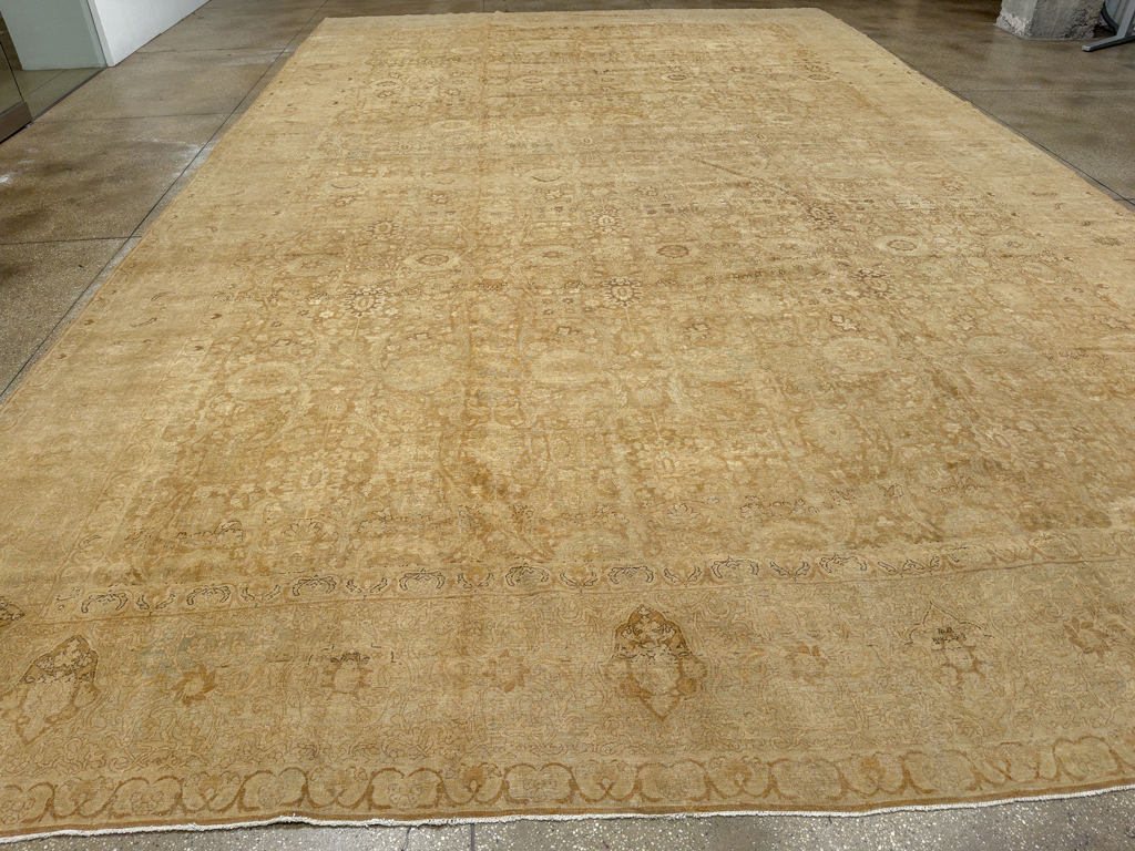 Antique Persian Lavar Kerman Carpet, No.20925 - Gss