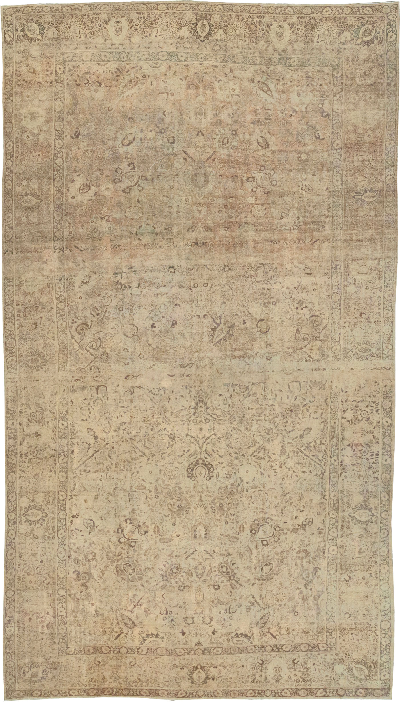 Antique Persian Tabriz Oversize Carpet, No.20929 - Gss