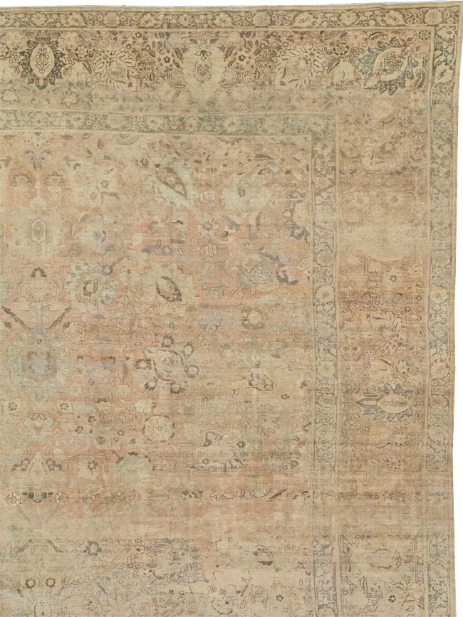 Antique Persian Tabriz Oversize Carpet, No.20929 - Gss