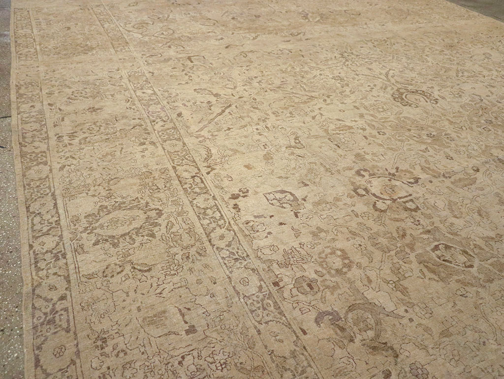 Antique Persian Tabriz Oversize Carpet, No.20929 - Gss