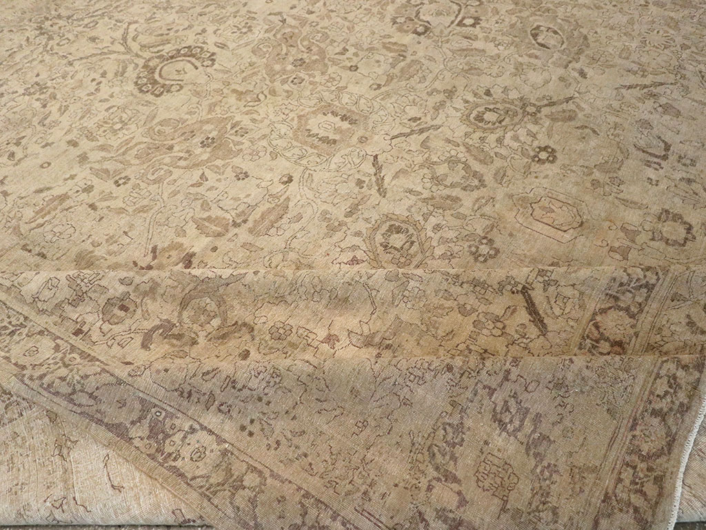 Antique Persian Tabriz Oversize Carpet, No.20929 - Gss