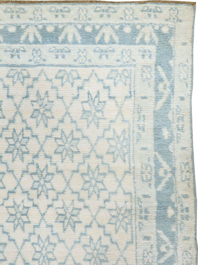 Vintage Indian Cotton Agra Rug, No.20934 - Gss