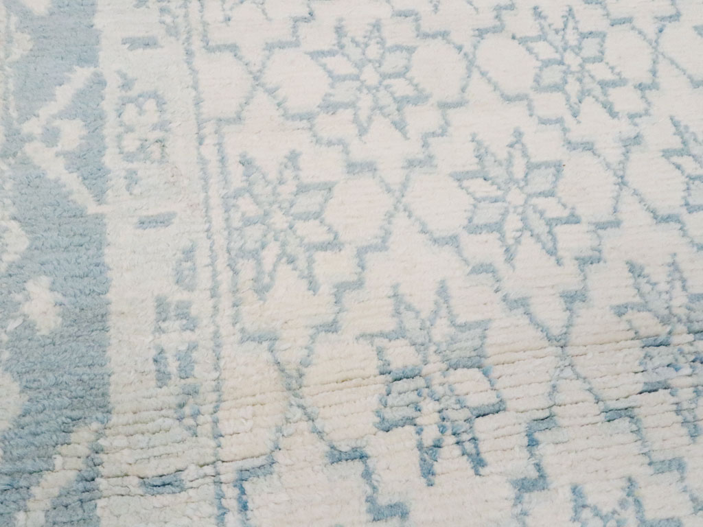 Vintage Indian Cotton Agra Rug, No.20934 - Gss