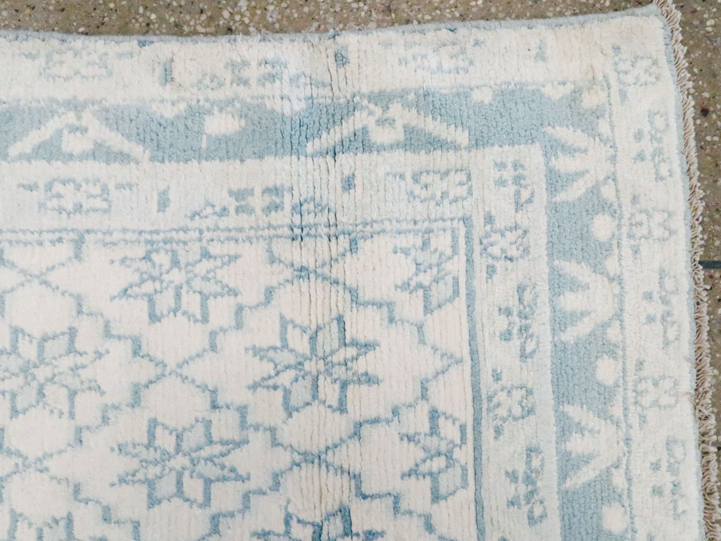 Vintage Indian Cotton Agra Rug, No.20934 - Gss