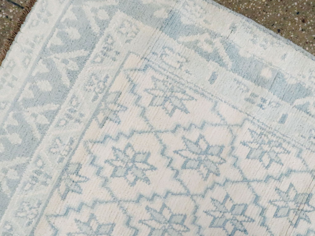 Vintage Indian Cotton Agra Rug, No.20934 - Gss