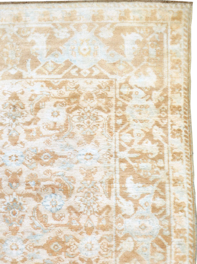 Vintage Indian Cotton Agra Rug, No.20938 - Gss