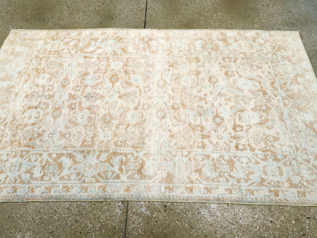 Vintage Indian Cotton Agra Rug, No.20938 - Gss