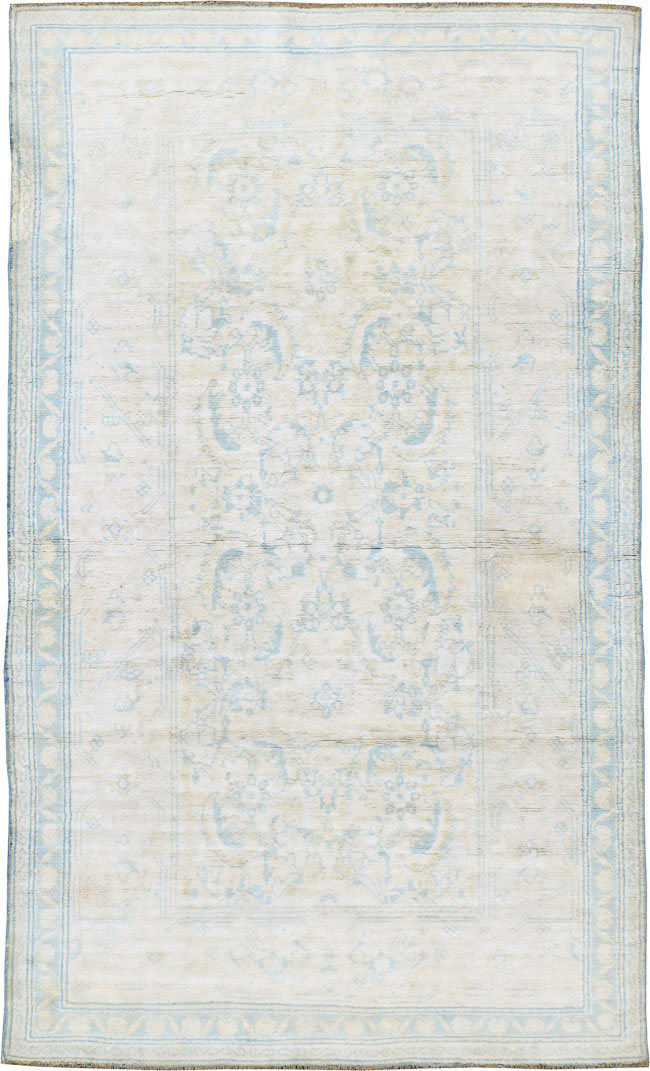 Vintage Indian Cotton Agra Rug, No.20945 - Gss