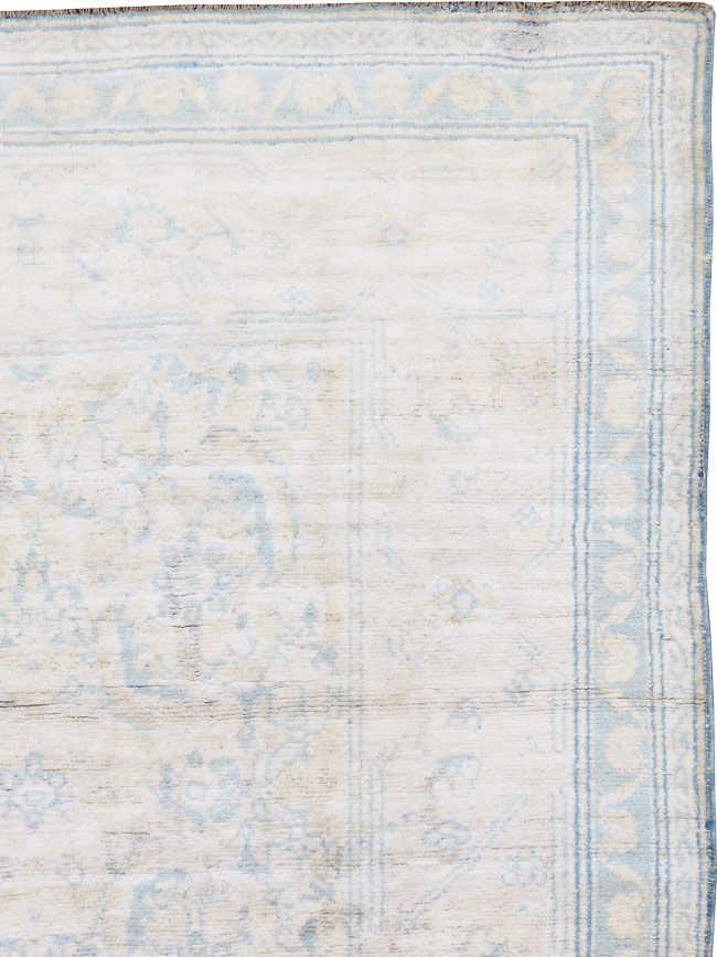 Vintage Indian Cotton Agra Rug, No.20945 - Gss