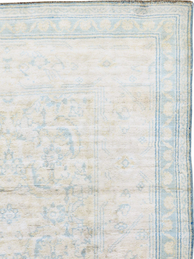 Vintage Indian Cotton Agra Rug, No.20945 - Gss