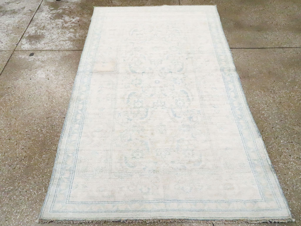 Vintage Indian Cotton Agra Rug, No.20945 - Gss