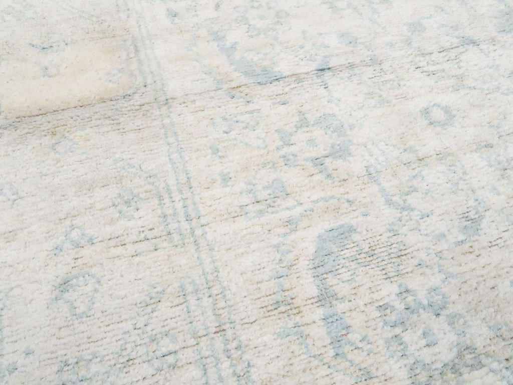 Vintage Indian Cotton Agra Rug, No.20945 - Gss