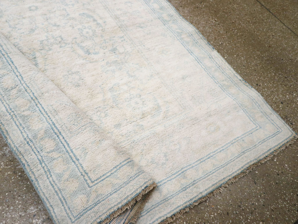 Vintage Indian Cotton Agra Rug, No.20945 - Gss