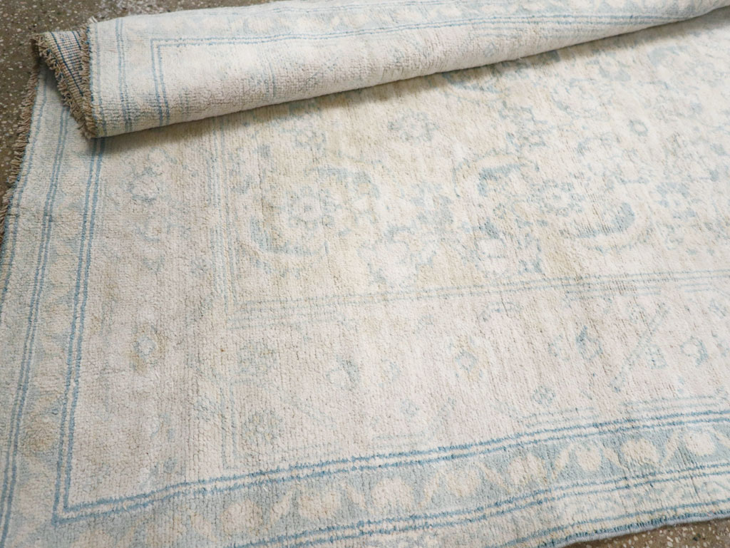 Vintage Indian Cotton Agra Rug, No.20945 - Gss