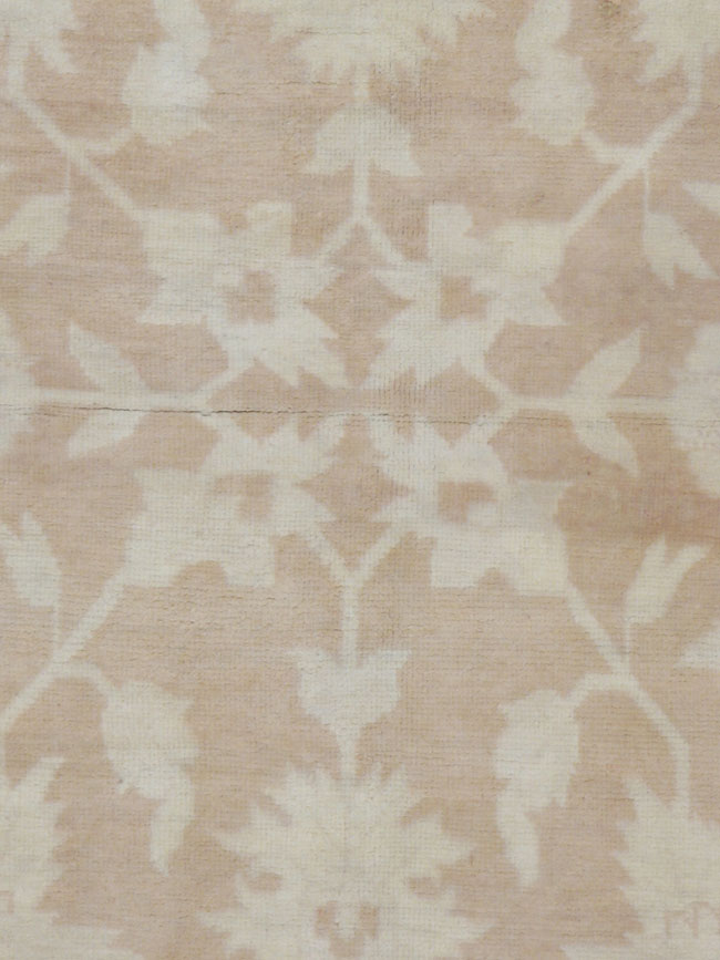 Vintage Indian Cotton Agra Carpet, No.20947 - Gss