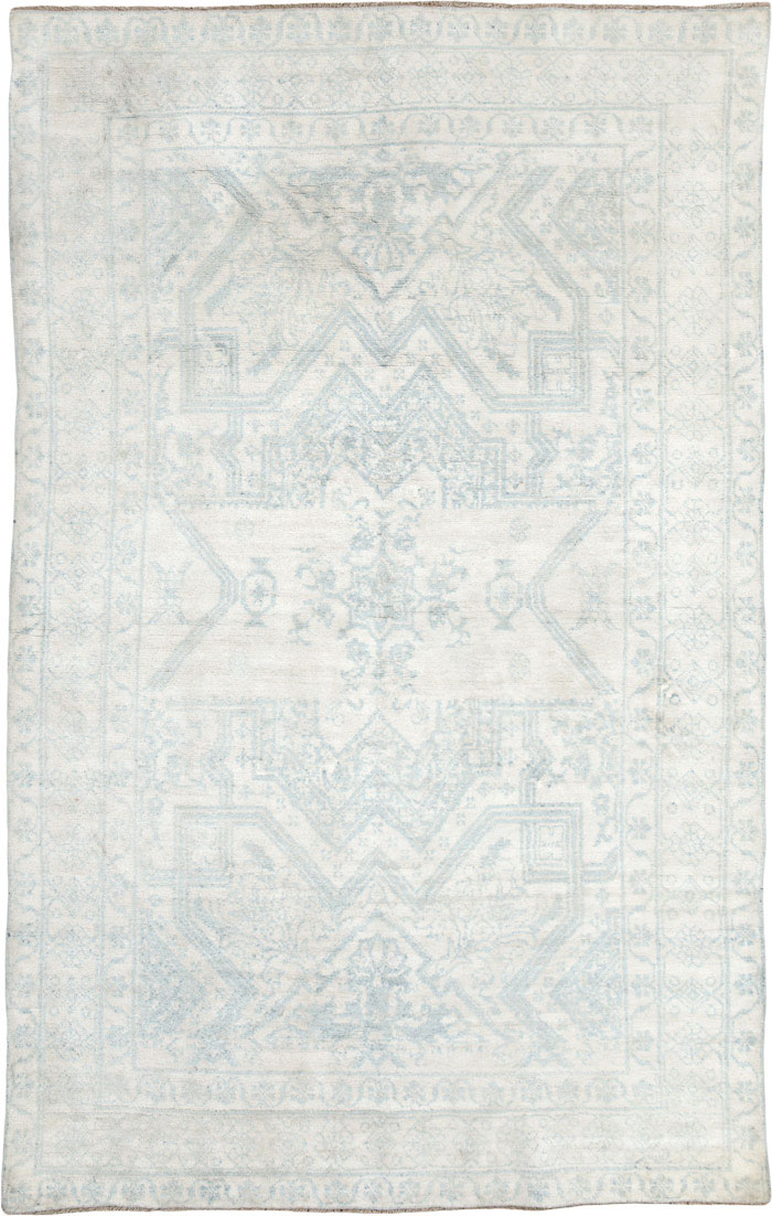 Vintage Indian Cotton Agra Rug, No.20949 - Gss