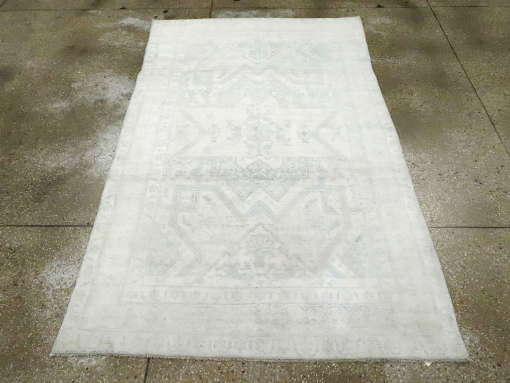 Vintage Indian Cotton Agra Rug, No.20949 - Gss