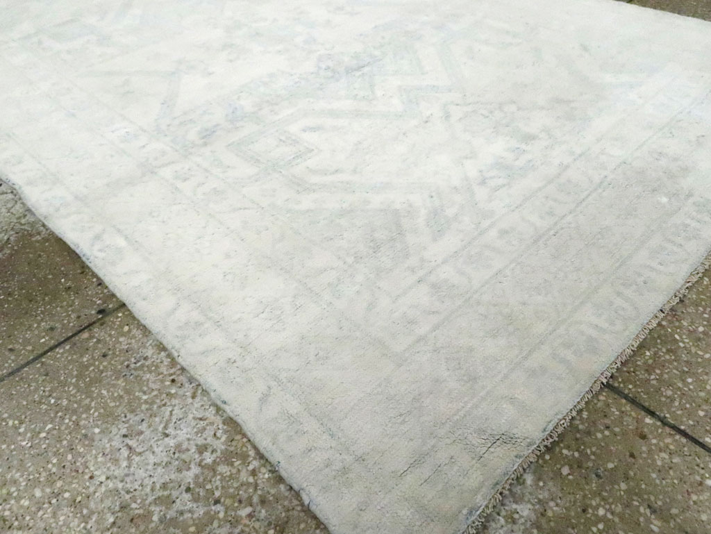 Vintage Indian Cotton Agra Rug, No.20949 - Gss