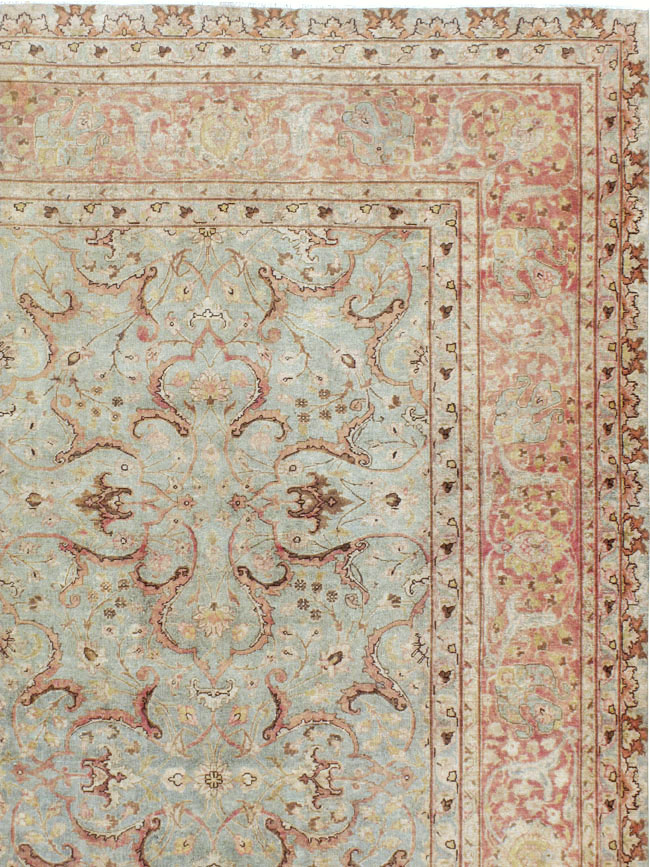 Antique Persian Tabriz Carpet, No.20959 - Gss