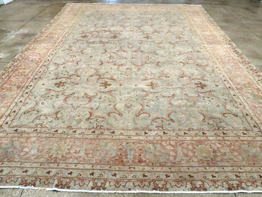 Antique Persian Tabriz Carpet, No.20959 - Gss