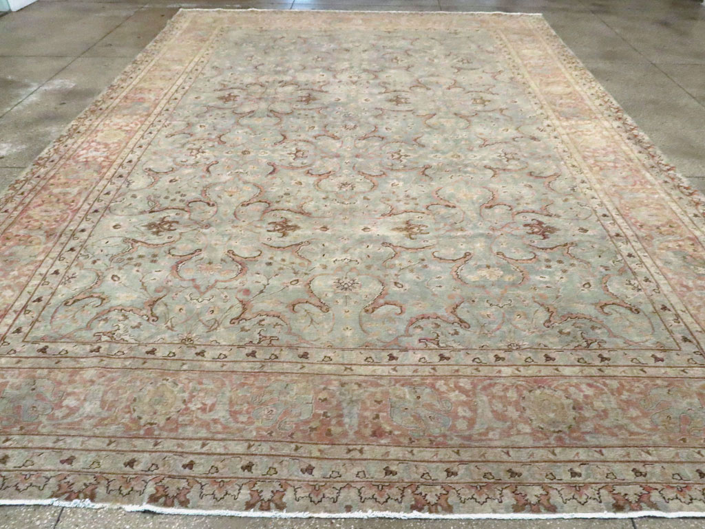 Antique Persian Tabriz Carpet, No.20959 - Gss