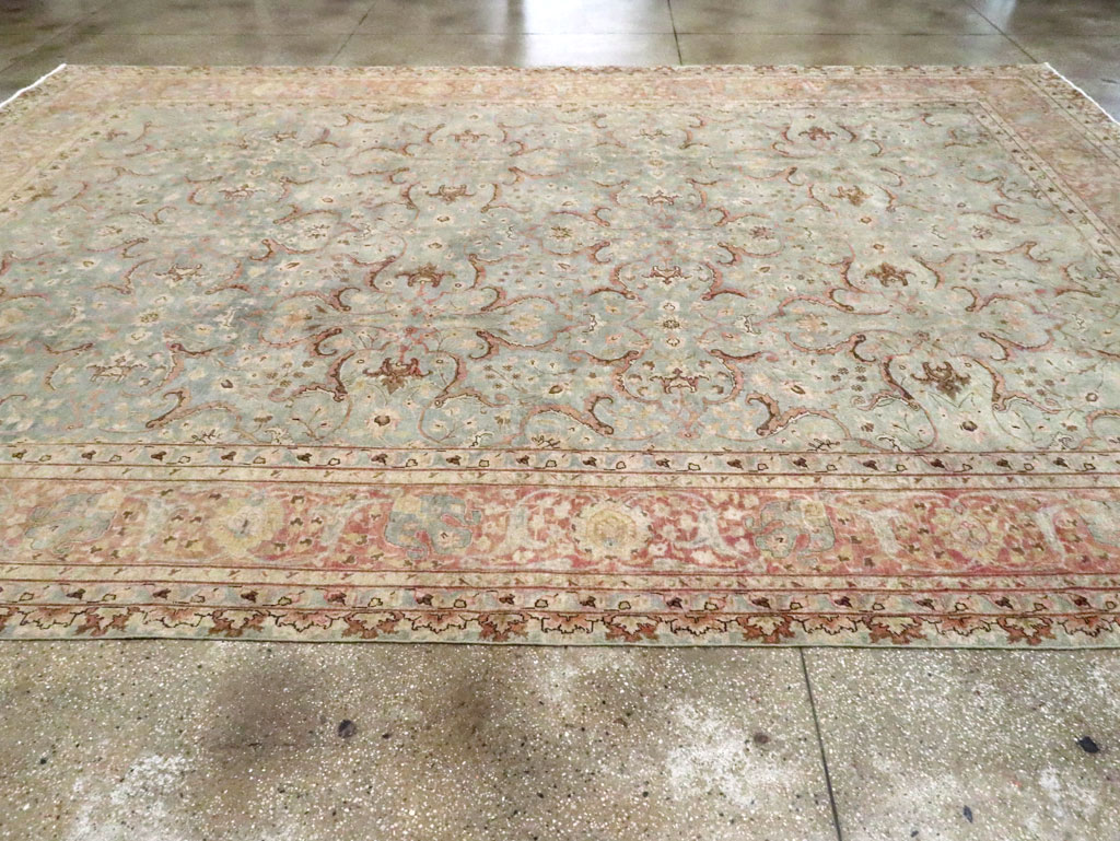 Antique Persian Tabriz Carpet, No.20959 - Gss