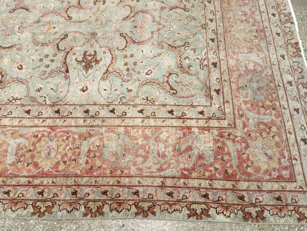 Antique Persian Tabriz Carpet, No.20959 - Gss