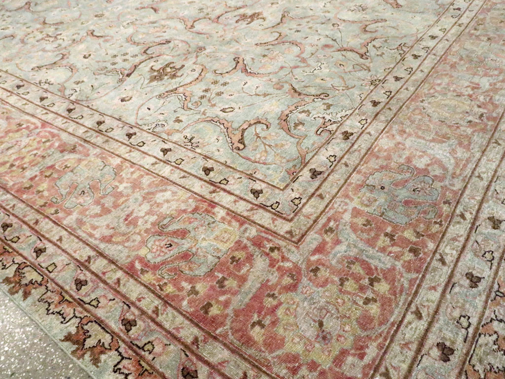 Antique Persian Tabriz Carpet, No.20959 - Gss