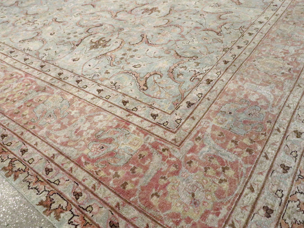 Antique Persian Tabriz Carpet, No.20959 - Gss