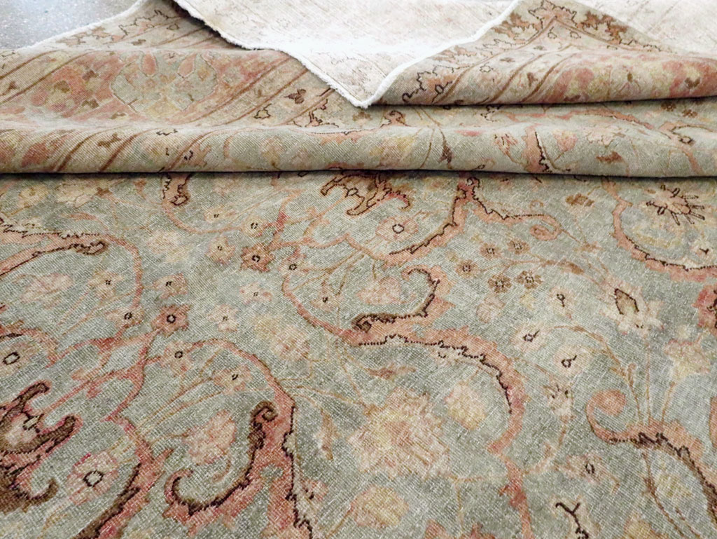 Antique Persian Tabriz Carpet, No.20959 - Gss