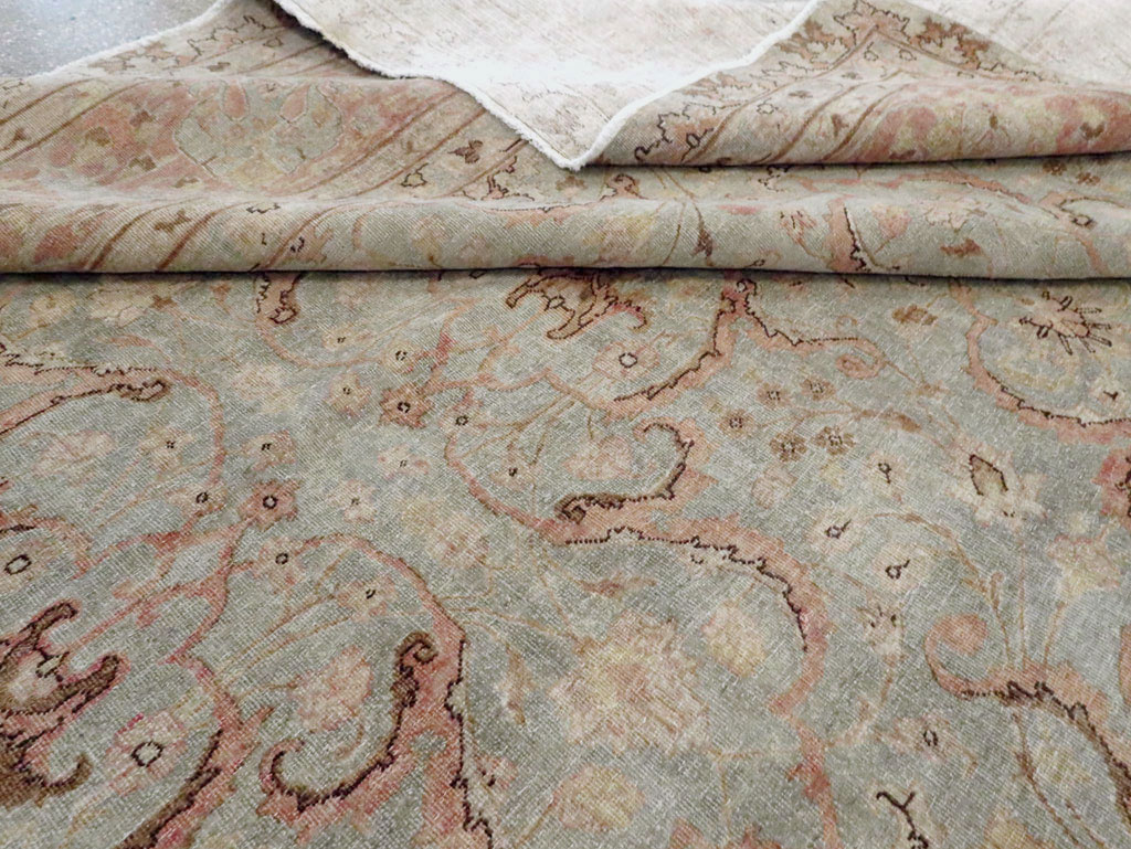 Antique Persian Tabriz Carpet, No.20959 - Gss